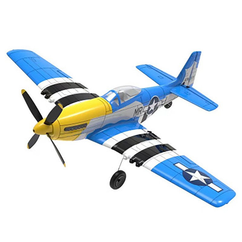 P-51d Remote Control Plane 4-Channel RC Aircraft 400mm Wing Span Epp Foam RC Airplane for Beginners