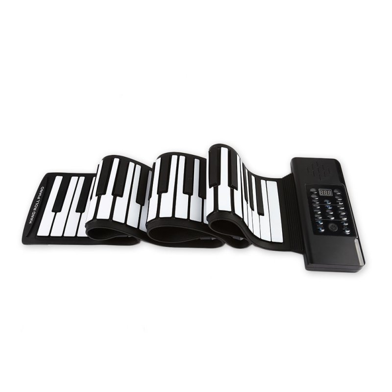 61 Keys 88 Keys Roll Up Piano Flexible Soft Electronic Digital Piano Roll Up Keyboard Piano Portable Piano for Beginner 