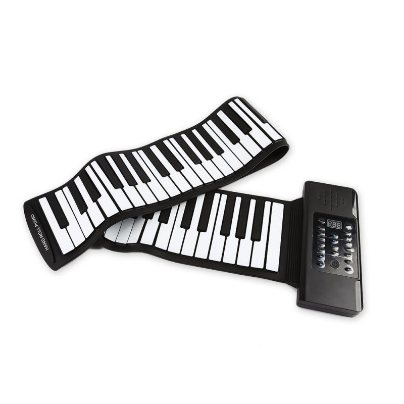 61 Keys 88 Keys Roll Up Piano Flexible Soft Electronic Digital Piano Roll Up Keyboard Piano Portable Piano for Beginner 