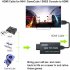 N64  To  Hdmi compatible  Converter High definition Multimedia Signal Adapter Cable Black