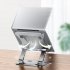 N8 Laptop Stand Aluminum Alloy Computer Folding Riser Adjustable Laptops PC Tabletop Mount For Notebook Tablet Computer N3 Black