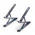 N8 Laptop Stand Ergonomic Laptops Desk Elevator Aluminium Alloy Folding Holder For Notebook Computer Laptop Tablet N8 gray  die cast paint 