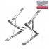 N8 Laptop Stand Ergonomic Laptops Desk Elevator Aluminium Alloy Folding Holder For Notebook Computer Laptop Tablet N8 gray  die cast paint 