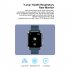 N90 Smart Watch Square Ecg Heart Rate Blood Pressure Blood Oxygen Text 1 7 inch Full Touch screen Ip68 Waterproof Compatible For Huawei Ios red