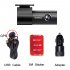 NELLO MG4C Car Camera Recorder 156 Degrees Wide Angle HD Car Video Recording Camera