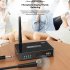 NFC Audio Receiver Adapter Home HIFI Stereo Music Receiver Theater System Stereo Audio Receivers 3 5mm AUX RCA USB Flash Drive TF Player black