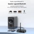 NFC Audio Receiver Adapter Home HIFI Stereo Music Receiver Theater System Stereo Audio Receivers 3 5mm AUX RCA USB Flash Drive TF Player black
