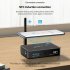 NFC Audio Receiver Adapter Home HIFI Stereo Music Receiver Theater System Stereo Audio Receivers 3 5mm AUX RCA USB Flash Drive TF Player black