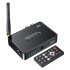 NFC Audio Receiver Adapter Home HIFI Stereo Music Receiver Theater System Stereo Audio Receivers 3 5mm AUX RCA USB Flash Drive TF Player black