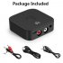 NFC Bluetooth 5 0 Receiver 3 5mm APTX LL AUX RCA Jack Wireless Adapter Auto Car Bluetooth Audio Receiver black