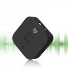 NFC Bluetooth 5.0 Receiver 3.5mm APTX LL AUX RCA Jack Wireless Adapter Auto Car Bluetooth Audio Receiver black