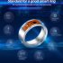 NFC Multifunctional Waterproof Intelligent Ring Smart Digital Ring Gift black 7