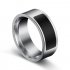 NFC Multifunctional Waterproof Intelligent Ring Smart Digital Ring Gift black 6