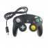 NGC Wired Game Controller Gamepad For WII Video Game Console Control with GC Port black