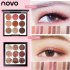NOVO 9 Colors Glitter Eyeshadow Palette Waterproof Long lasting Party Makeup Palette Cosmetics