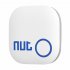 NUT2 Smart Finder Bluetooth Wireless Tracker Anti lost Alarm for Mobile Phone Pet Key White