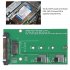 NVME to NGFF key M Converter Expansion Card U 2 to M 2 SFF 8639 PCI E Adapter Card green