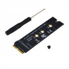 NVMe PCIe M 2 M Key SSD Adapter Card Expansion Card for Macbook Air 2013 2014 2015 New Computer Cables Connectors Black large board