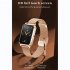 NX2 Women Smart Watch Full Screen touch Smartwatch Pedometer Physiological Period Monitoring Ip68 Waterproof Sports Bracelet Rose gold