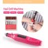 Nail Art UV Gel Lamp Manicure Set USB Grinding Machine Nail Kit Tools For Manicure Set For Nail Art Pusher Kit 01P pink