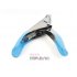 Nail Clippers Cutter False Nail Tips Cutting Tool Manicure Beauty Tools red