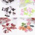 Nail Decorator Butterflies with little flowers for Christmas and Halloween nail art Nail jewelry set 05