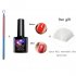 Nail Removing GlueSet No Damage Nail Natural Bursting Removal Wraps Liquid for Gel Varnish UV Nail