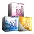 Natural Latex Lubricated Condoms Ultra thin Extra Sensitive Adult Sex Products For Women  10 Count  golden 10 pieces