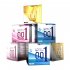 Natural Latex Lubricated Condoms Ultra thin Extra Sensitive Adult Sex Products For Women  10 Count  golden 10 pieces