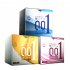 Natural Latex Lubricated Condoms Ultra thin Extra Sensitive Adult Sex Products For Women  10 Count  golden 10 pieces