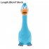 Natural Latex Screaming Chicken Squeeze Sound  Toy Anti squeeze Bite resistant Dog Squeaker Chew Training Toys Pet Products black
