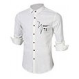 Yong Horse Men's Simple Long Sleeve Shirt