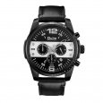 OULM Men Calendar Quartz Sports Watch Black