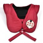Neck and shoulder massager syncing with your music to deliver a rhythmic and relaxing massage