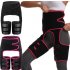 Neoprene Slim Thigh Trimmer Leg Shapers Slimming Belt Waist Trainer Sweat Shapewear Fat Burning Compress Belt yellow XL