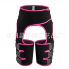 Neoprene Sweat Thigh Trimmers High Waist Thigh Waist Shaper Neoprene Thigh Shaper High Waist Thigh Trimmer Rose Red M