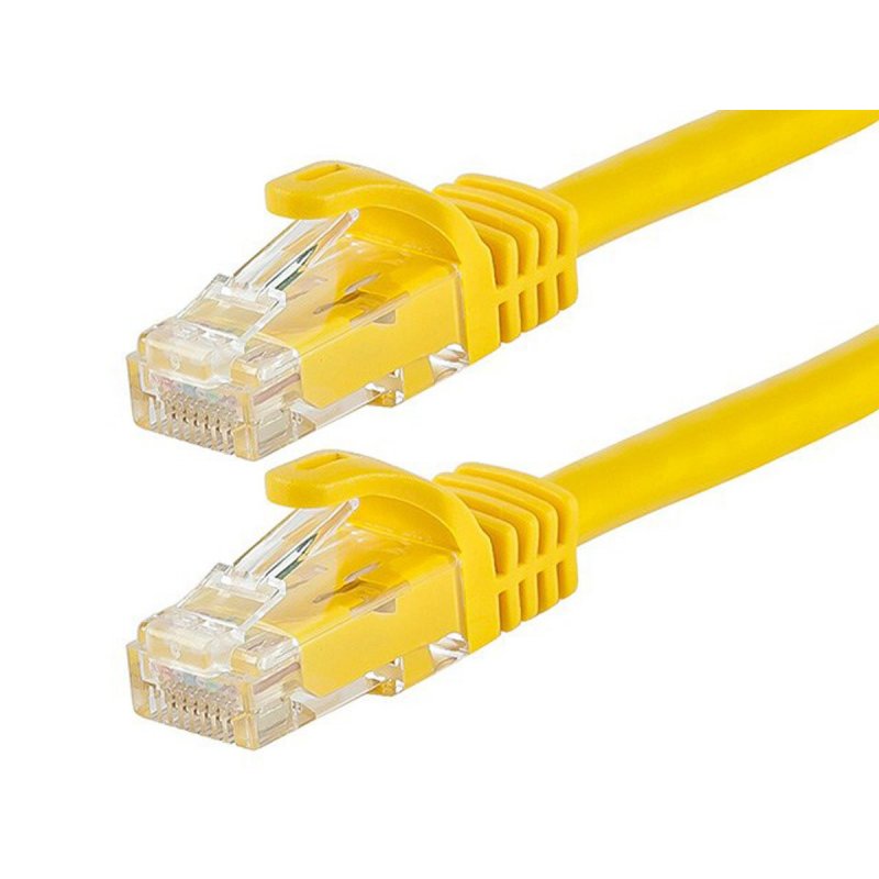 Network Cable Network Jumper Ultra-Five Network Cable Computer Ethernet Cable  yellow