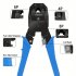 Network Crimping 3in1 Tool Kit With Wire Stripper Maintenance Repair Tools  Crimping Hand Tools For RJ11 6P4C  RJ12 6P6C  RJ22 4P4C 4P2C  RJ45 8P8C  Connectors 