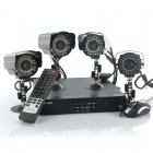 4 Chanel NVR Set w/ 4 Outdoor IP Cameras