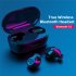 New 5 0 Bluetooth Wireless Headset Universal Phone In Ear Stereo Sports Noise Cancelling Headphones with LED Display Screen Black