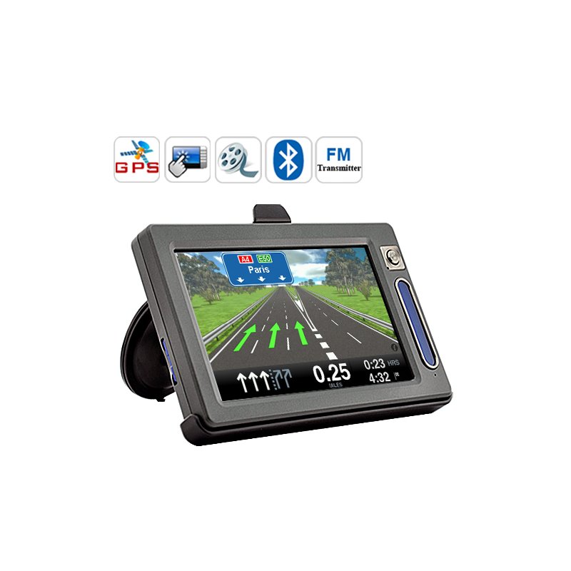BattleStar 7 Inch GPS Navigator