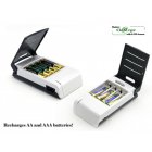 New Battery Charger with LCD Screen the easiest way to check the power in your AA and AAA batteries and keep them fully charged for when you need them 