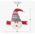 New Cartoon Creative Christmas Xmas Rubber Band Curtain Buckle Christmas Window Decoration Snowman