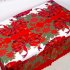 New Christmas Decorations Polyester Printed Dust Proof Tablecloth Table Kitchen Dining Cloth 150 180cm A candle