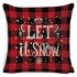 New Christmas Pillowcase Pillow Cover Cushion Cover Home Nordic Style Linen Pillow Case A4 45 45cm pillowcase