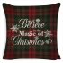 New Christmas Pillowcase Pillow Cover Cushion Cover Home Nordic Style Linen Pillow Case A4 45 45cm pillowcase