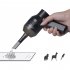 New Computer Vacuum Cleaner Keyboard Powerful Vacuum Cleaner Mini USB Rechargeable Vacuum Cleaner black