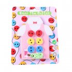 New Kids Educational Toys Beads Lacing Board Wooden Puzzles for Children Toddler Sew On Buttons Early Education Development