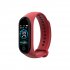 New RD05 Bracelet Smart Watch Fitness Tracking Sports Bracelet Heart Rate Blood Pressure Smart Bracelet Health Monitor red