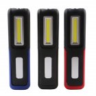 New USB Rechargeable Flashlight with Magnetic Stand Outdoor Lighting COB Work Light Car Maintenance Lamp